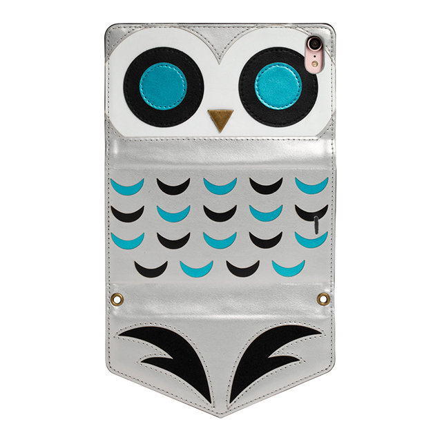 【iPhone8/7 ケース】Owl Face (シルバー)goods_nameサブ画像