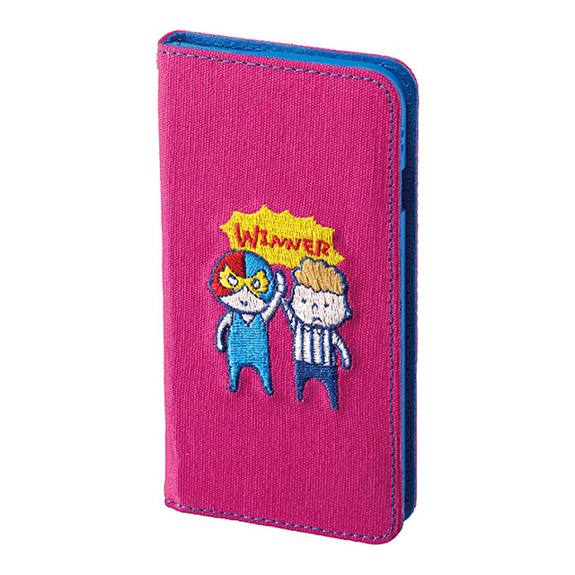 【iPhoneSE(第3/2世代)/8/7/6s/6 ケース】KUSUKUSU DIARY COVER (レスラーウィン)goods_nameサブ画像