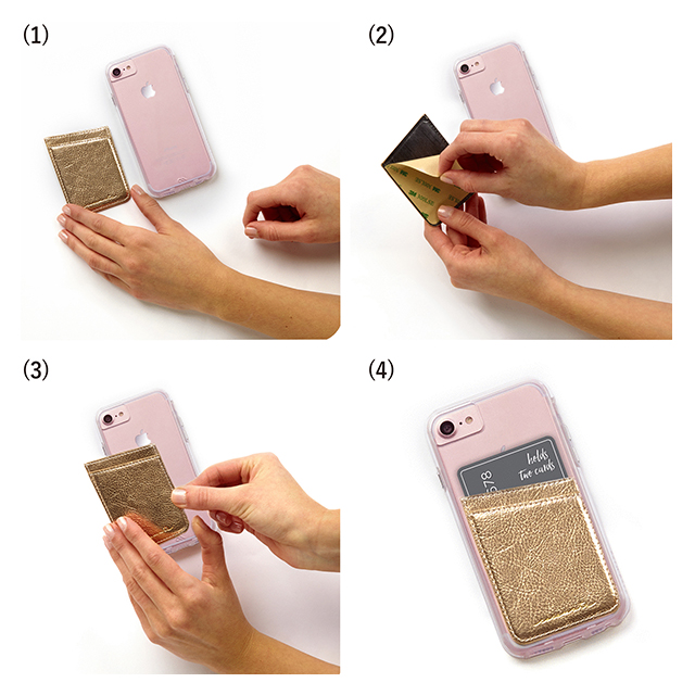 カードホルダーステッカー ID Pockets (Rose Gold)サブ画像