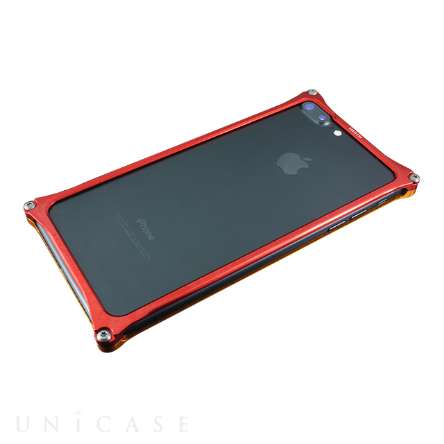 【iPhone8 Plus/7 Plus ケース】Solid Bumper (EVANGELION Limited) エヴァンゲリオン弐号機