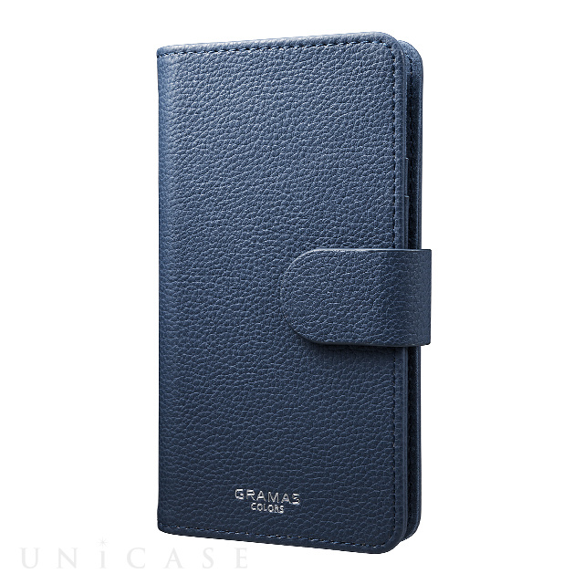 【マルチ スマホケース】”EveryCa” Multi PU Leather Case for Smartphone M (Navy)