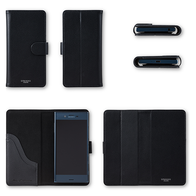【マルチ スマホケース】”EveryCa” Multi PU Leather Case for Smartphone L (Navy)サブ画像