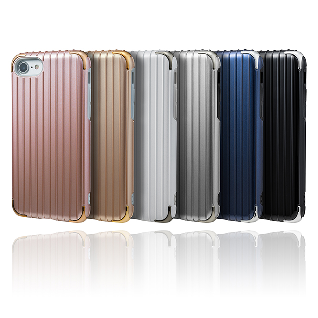 【iPhoneSE(第3/2世代)/8/7 ケース】”Rib 2” Hybrid Case (Navy)サブ画像