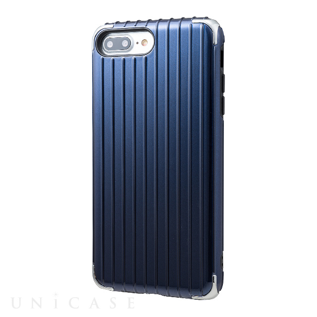 【iPhone8 Plus/7 Plus ケース】”Rib 2” Hybrid Case (Navy)