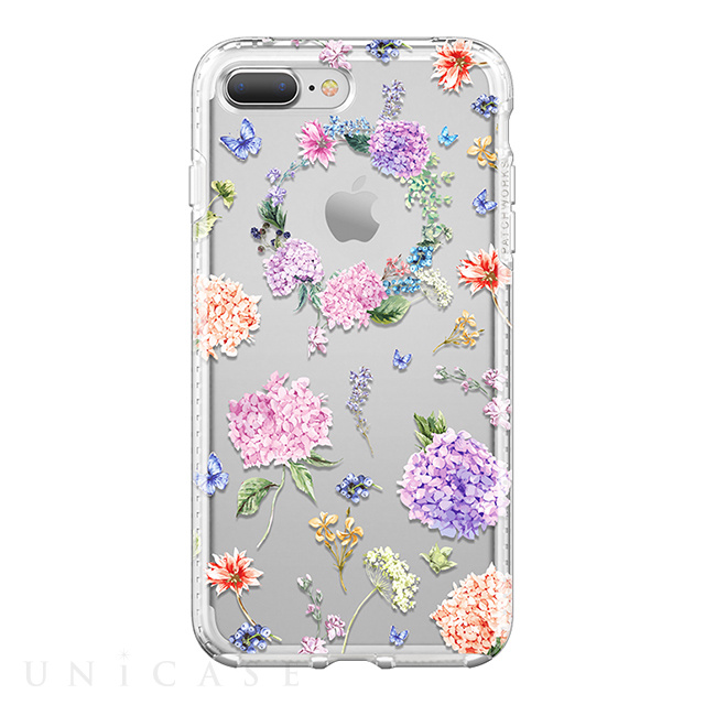 【iPhone8 Plus/7 Plus ケース】Level Case Botanic Garden Collection (Hydrangea)