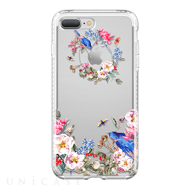 【iPhone8 Plus/7 Plus ケース】Level Case Botanic Garden Collection (Blue Bird)