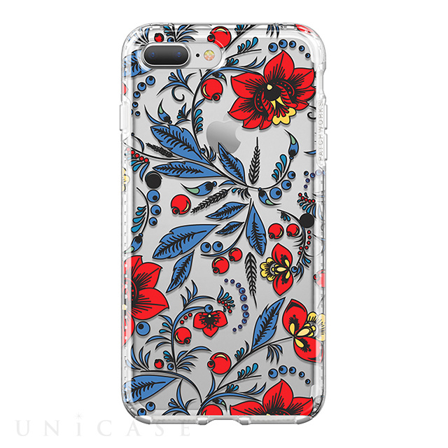 【iPhone8 Plus/7 Plus ケース】Level Case Botanic Garden Collection (Russian Blue)