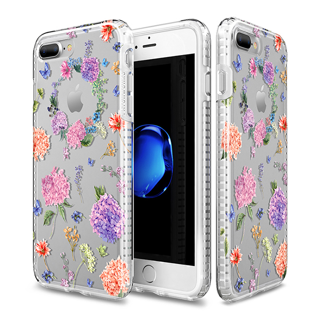 【iPhone8 Plus/7 Plus ケース】Level Case Botanic Garden Collection (Hydrangea)サブ画像