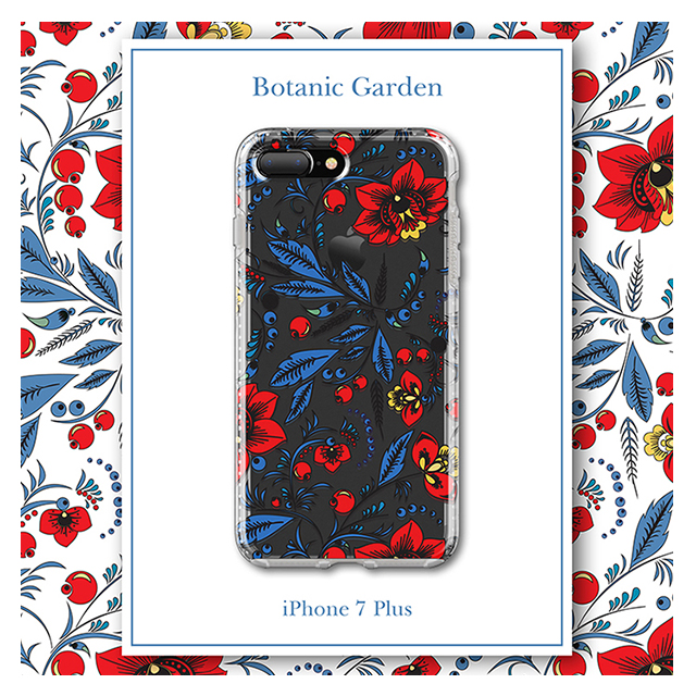 【iPhone8 Plus/7 Plus ケース】Level Case Botanic Garden Collection (Russian Blue)goods_nameサブ画像