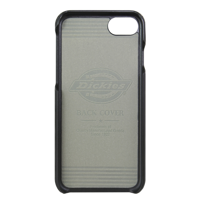 【iPhone8/7/6s/6 ケース】Dickies バックカバーケース PUレザー (ブラック)サブ画像