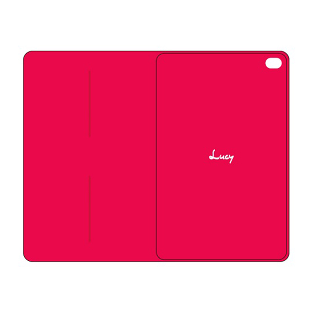 【iPad(9.7inch)(第5世代/第6世代) ケース】「Lucy.」ツートン手帳型ケース (ネイビー)goods_nameサブ画像