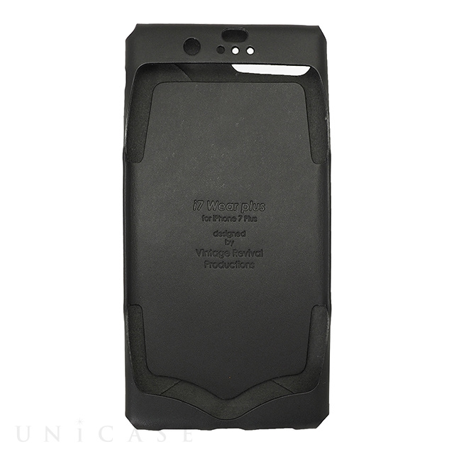 【iPhone8 Plus/7 Plus ケース】i7 Wear plus (Black)