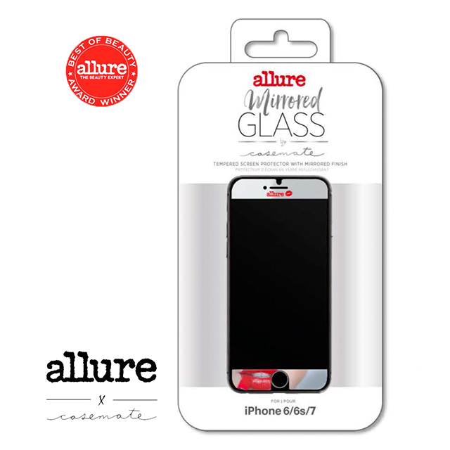 【iPhone8/7 フィルム】allure × Case-Mate 液晶保護強化ガラスフィルム allure Mirrored Glass Screen Protectorサブ画像