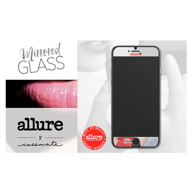 【iPhone8/7 フィルム】allure × Case-Mate 液晶保護強化ガラスフィルム allure Mirrored Glass Screen Protectorgoods_nameサブ画像