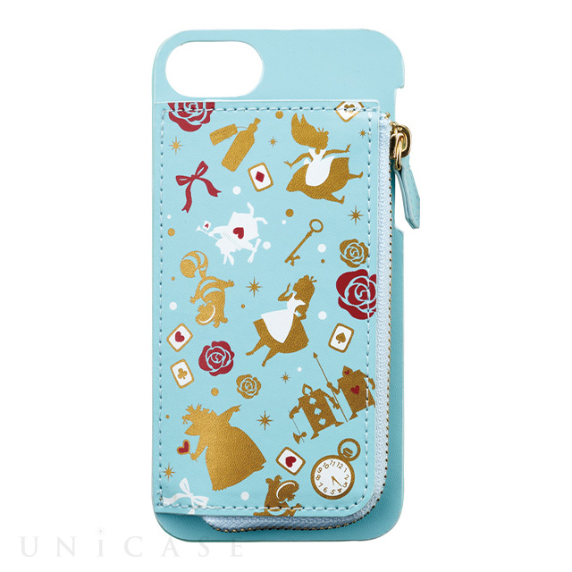 【iPhoneSE(第3/2世代)/8/7/6s/6 ケース】Disney Characters iCoinバックカバー (アリス)