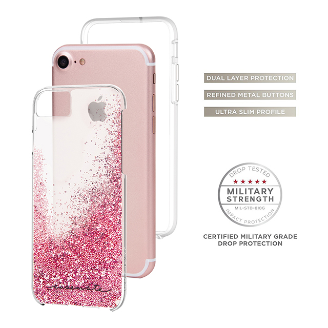 【iPhoneSE(第3/2世代)/8/7/6s/6 ケース】Waterfall (Rose Gold)goods_nameサブ画像