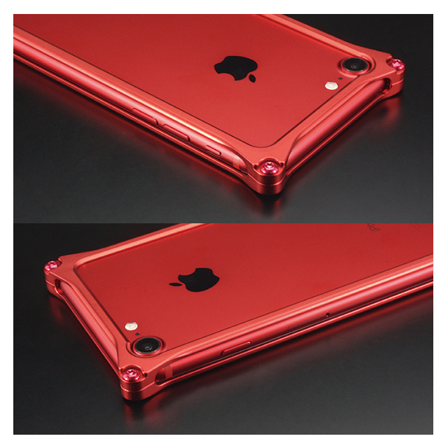 【iPhoneSE(第3/2世代)/8/7 ケース】ソリッドバンパー (Matte RED Edition)サブ画像