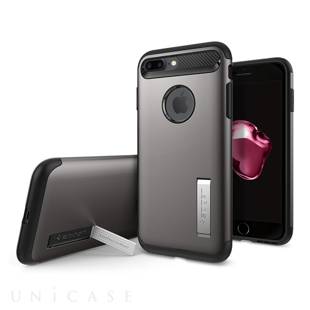 【iPhone7 Plus ケース】Slim Armor (Gunmetal)