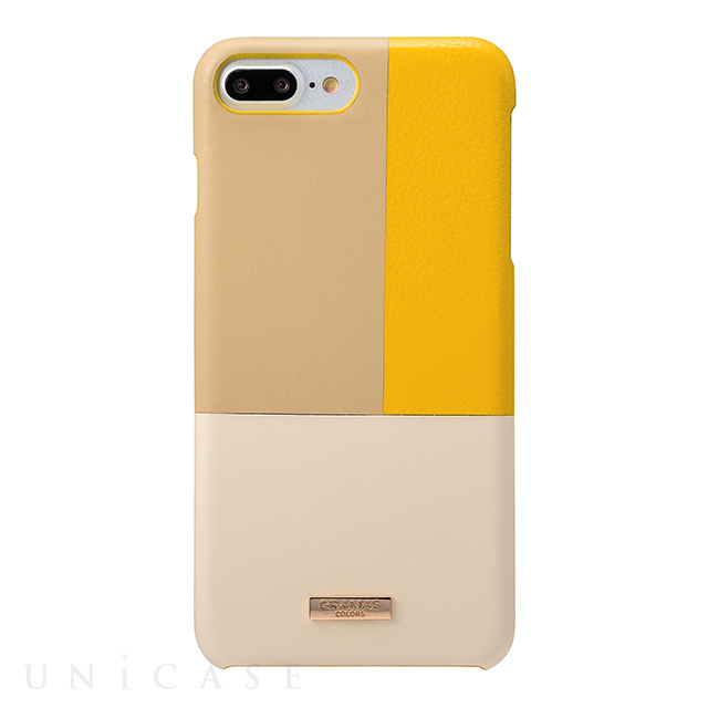 【iPhone8 Plus/7 Plus ケース】”Nudy” Leather Case Limited (Yellow)