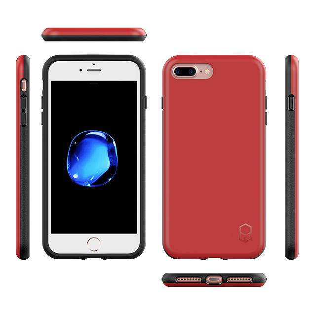 【iPhone8 Plus/7 Plus ケース】Level Case (Red)サブ画像