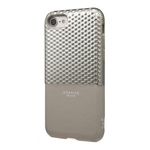 【iPhoneSE(第3/2世代)/8/7 ケース】”Hex” Hybrid Case (Silver)goods_nameサブ画像