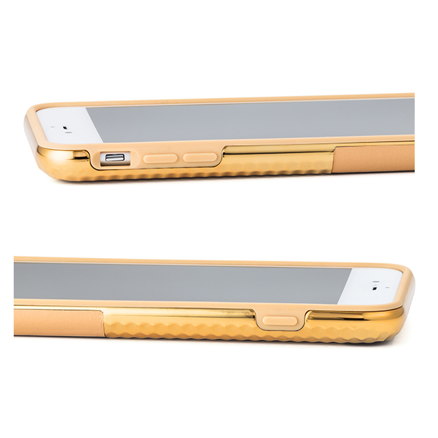 【iPhone8 Plus/7 Plus ケース】”Hex” Hybrid Case (Champagne)サブ画像