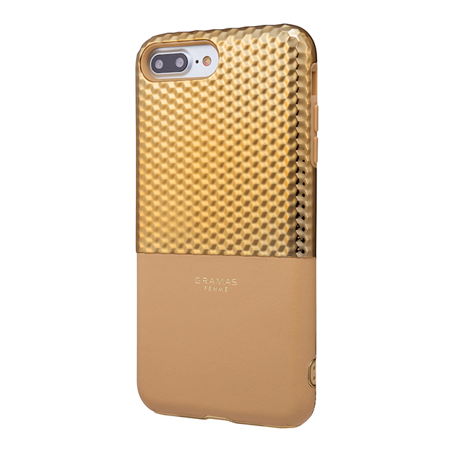 【iPhone8 Plus/7 Plus ケース】”Hex” Hybrid Case (Gold)goods_nameサブ画像