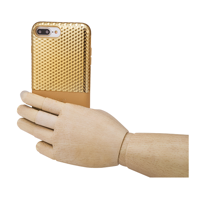 【iPhone8 Plus/7 Plus ケース】”Hex” Hybrid Case (Gold)サブ画像