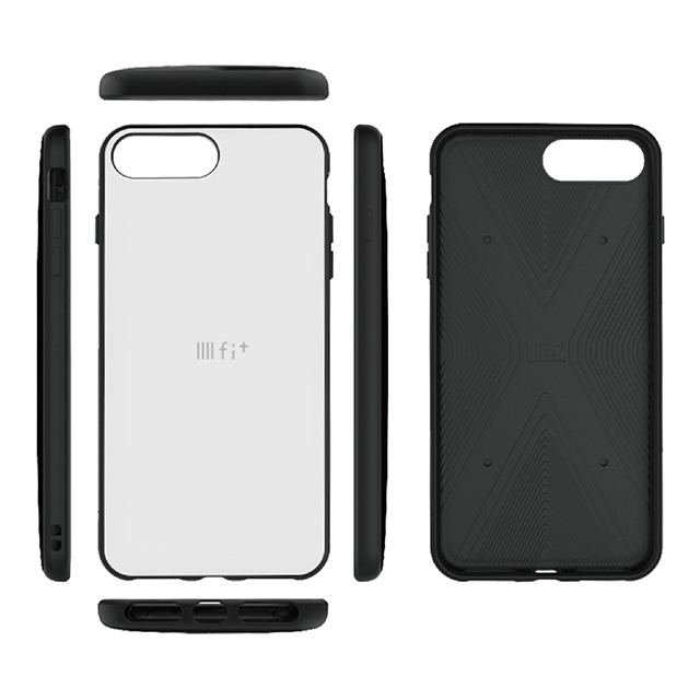 【iPhone8 Plus/7 Plus ケース】IIII fit (ブラック)goods_nameサブ画像