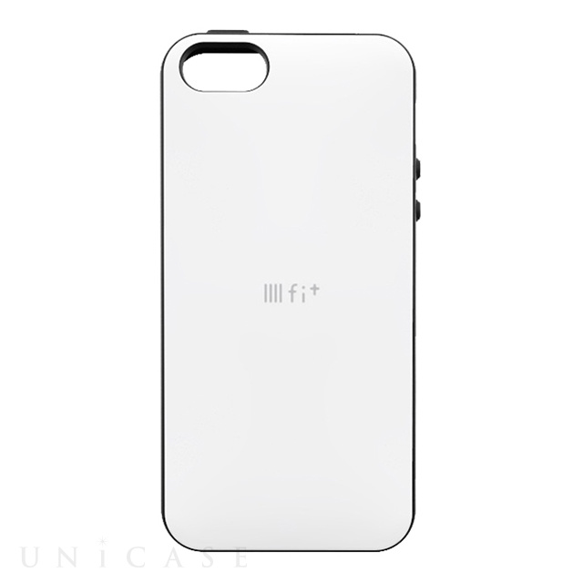 【iPhoneSE(第1世代)/5s/5 ケース】IIII fit (ホワイト)