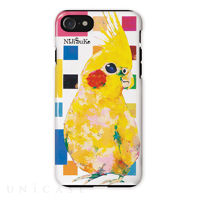 【iPhone8 Plus/7 Plus ケース】タフケース NiJi$uKe (オカメインコ)