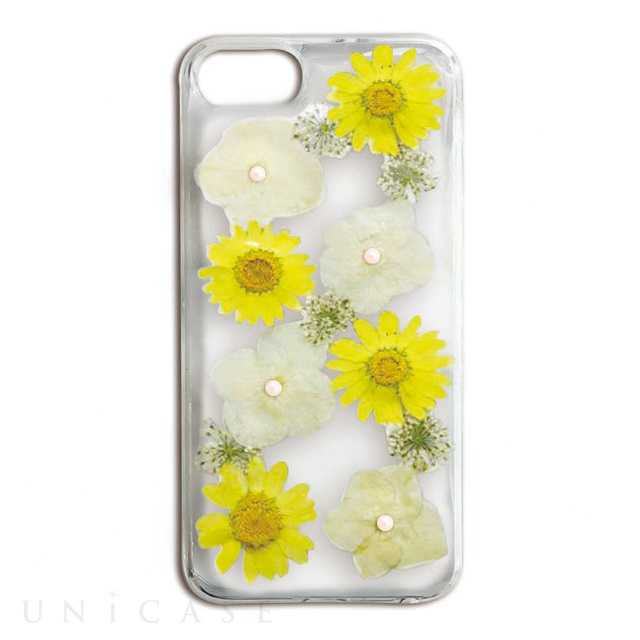 【iPhoneSE(第2世代)/8/7/6s/6 ケース】Fleurir (Spring yellow)