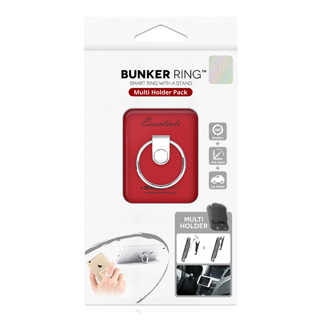 Bunker Ring Essentials ＜Multi Holder Pack＞ (Red)goods_nameサブ画像