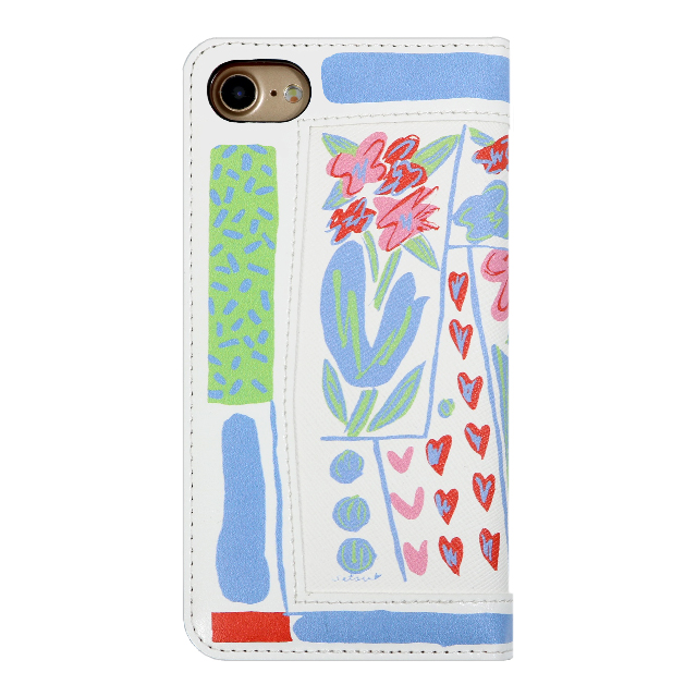 【iPhoneSE(第3/2世代)/8/7/6s/6 ケース】Heartful Collection (Blue)goods_nameサブ画像