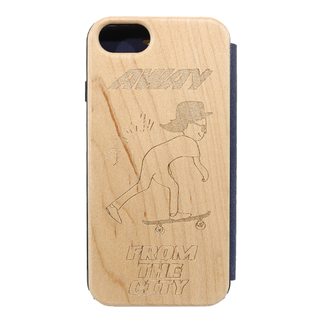 【iPhoneSE(第3/2世代)/8/7/6s/6 ケース】Maple Flip Case (Skateboard)サブ画像