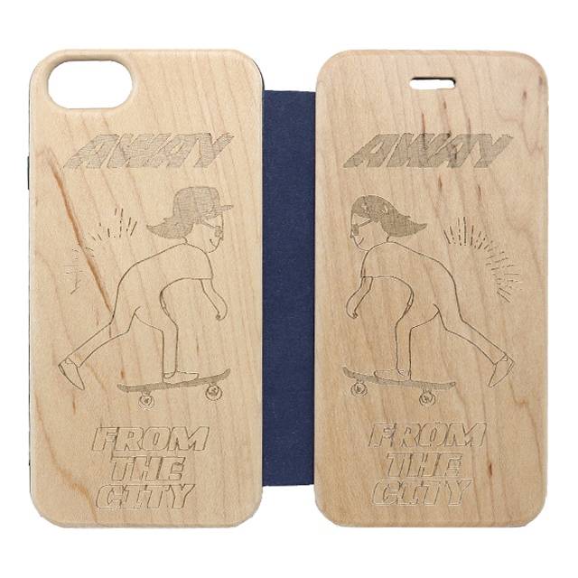 【iPhoneSE(第3/2世代)/8/7/6s/6 ケース】Maple Flip Case (Skateboard)goods_nameサブ画像