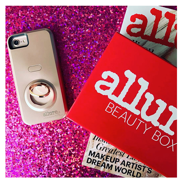 【iPhoneSE(第3/2世代)/8/7/6s/6 ケース】allure × Case-Mate Selfie Case (Black)サブ画像