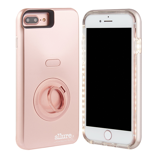 【iPhone8 Plus/7 Plus ケース】allure × Case-Mate Selfie Case (Rose Gold)goods_nameサブ画像