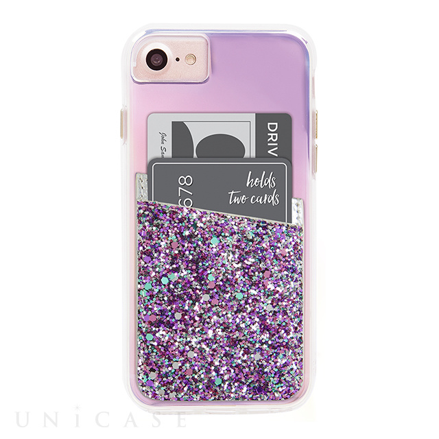 カードホルダーステッカー ID Pockets (Silver Glitter)