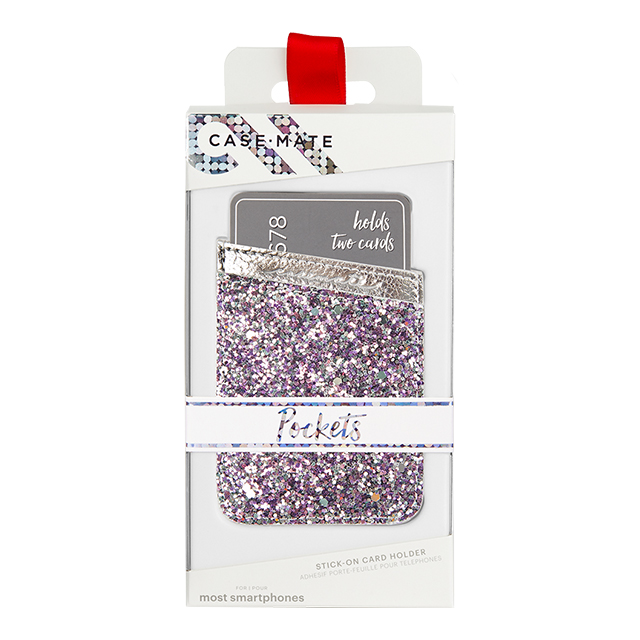 カードホルダーステッカー ID Pockets (Silver Glitter)サブ画像