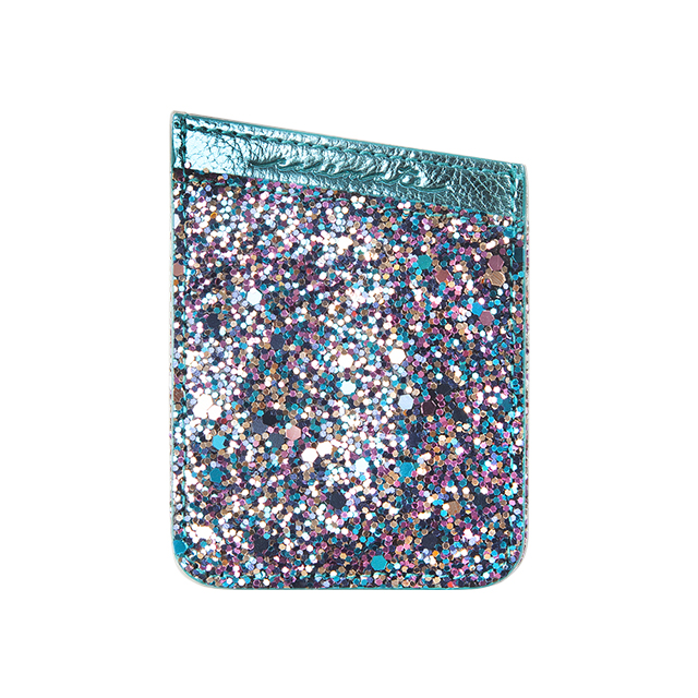 カードホルダーステッカー ID Pockets (Turquoise Glitter)goods_nameサブ画像