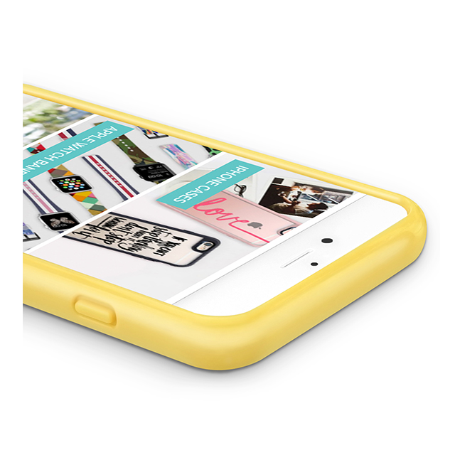 【iPhone8/7/6s/6 ケース】Minion Color Grip (Yellow)サブ画像