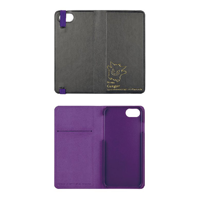 【iPhoneSE(第3/2世代)/8/7 ケース】ポケットモンスター フリップカバー (ゲンガー)goods_nameサブ画像