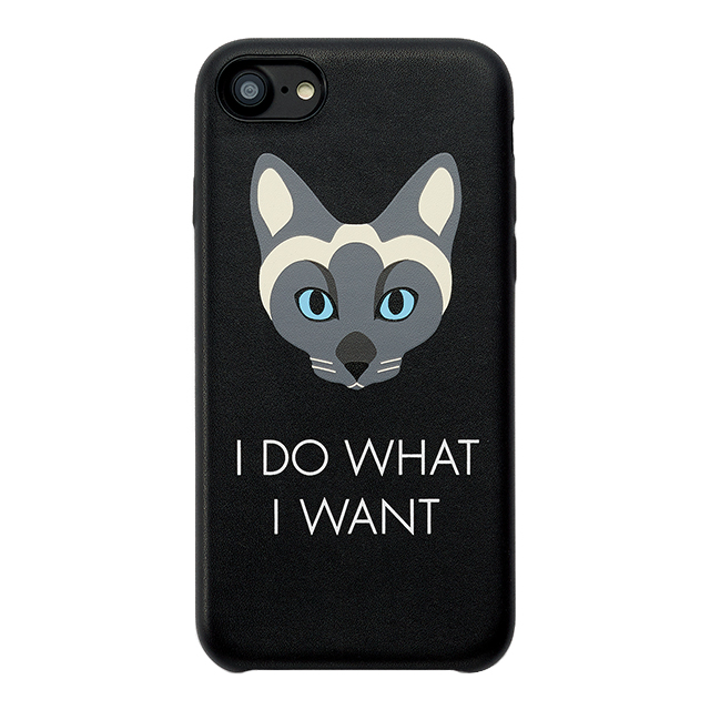 【iPhoneSE(第3/2世代)/8/7/6s/6 ケース】CAT CASE for iPhoneSE(第2世代)/8/7/6s/6 BLACKgoods_nameサブ画像