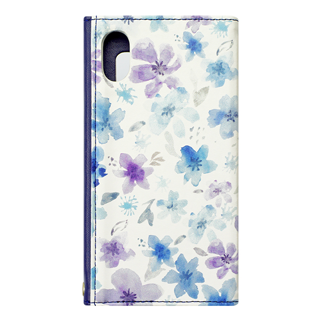 【iPhoneXS/X ケース】Flower Series mirror case for iPhoneXS/X(Watery Blue）goods_nameサブ画像