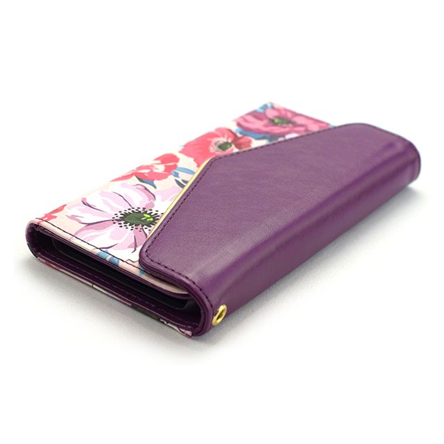 【iPhoneXS/X ケース】Flower Series mirror case for iPhoneXS/X(Purple Anemone）goods_nameサブ画像