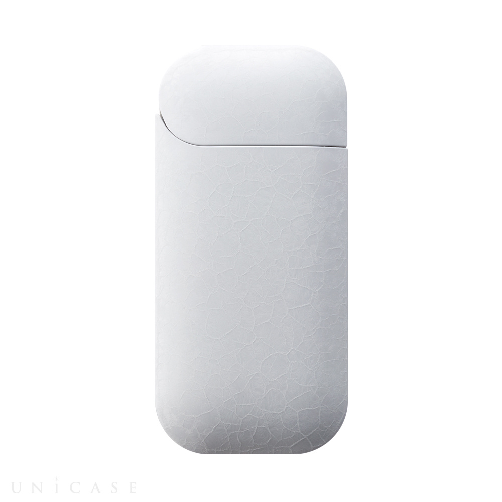 【IQOS(アイコス)ケース】IQOS Texture Jacket Frost (White)