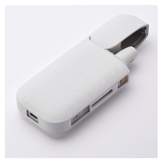 【IQOS(アイコス)ケース】IQOS Texture Jacket Frost (White)サブ画像