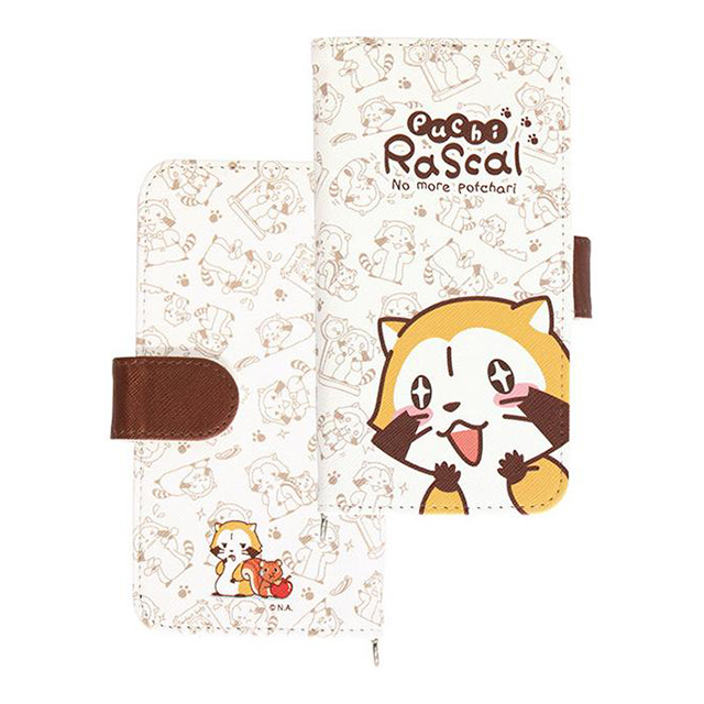 【マルチ スマホケース】プチラスカル マルチフリップカバーM (アップ)goods_nameサブ画像