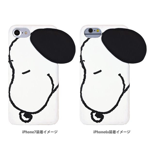 【iPhoneSE(第3/2世代)/8/7/6s/6 ケース】ピーナッツフェイスケース (Aタイプ)goods_nameサブ画像